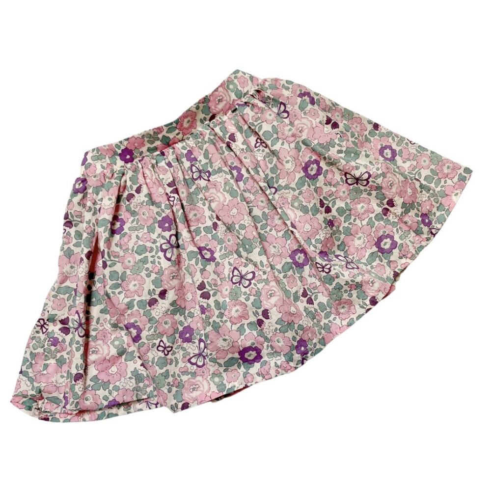 Holley + Sage Betsy Butterfly Floral Skirt 3T